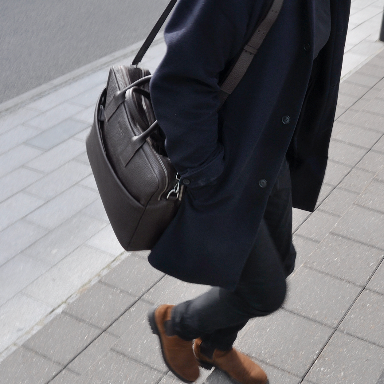 Haim Arbejdstaske - D101 Dark Brown