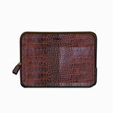 Lora Computer Sleeve 13-14" - D105 Brown Croco