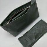 Manna Zip Clutch M D101 - Forest Green