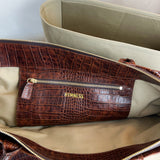Tara Tote M - D105 Brown Croco