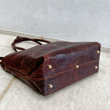 Tara Tote S - D105 Brown Croco