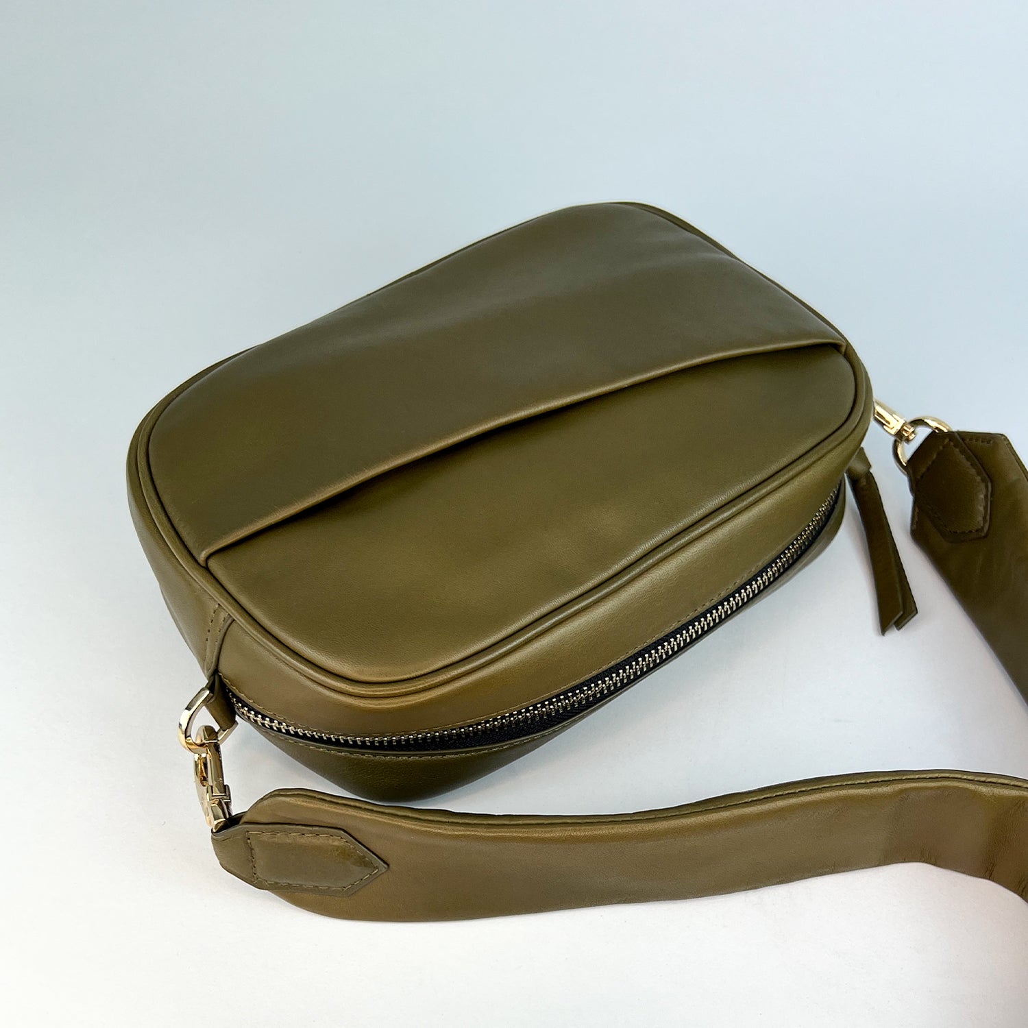Lucy Leather bag Olive